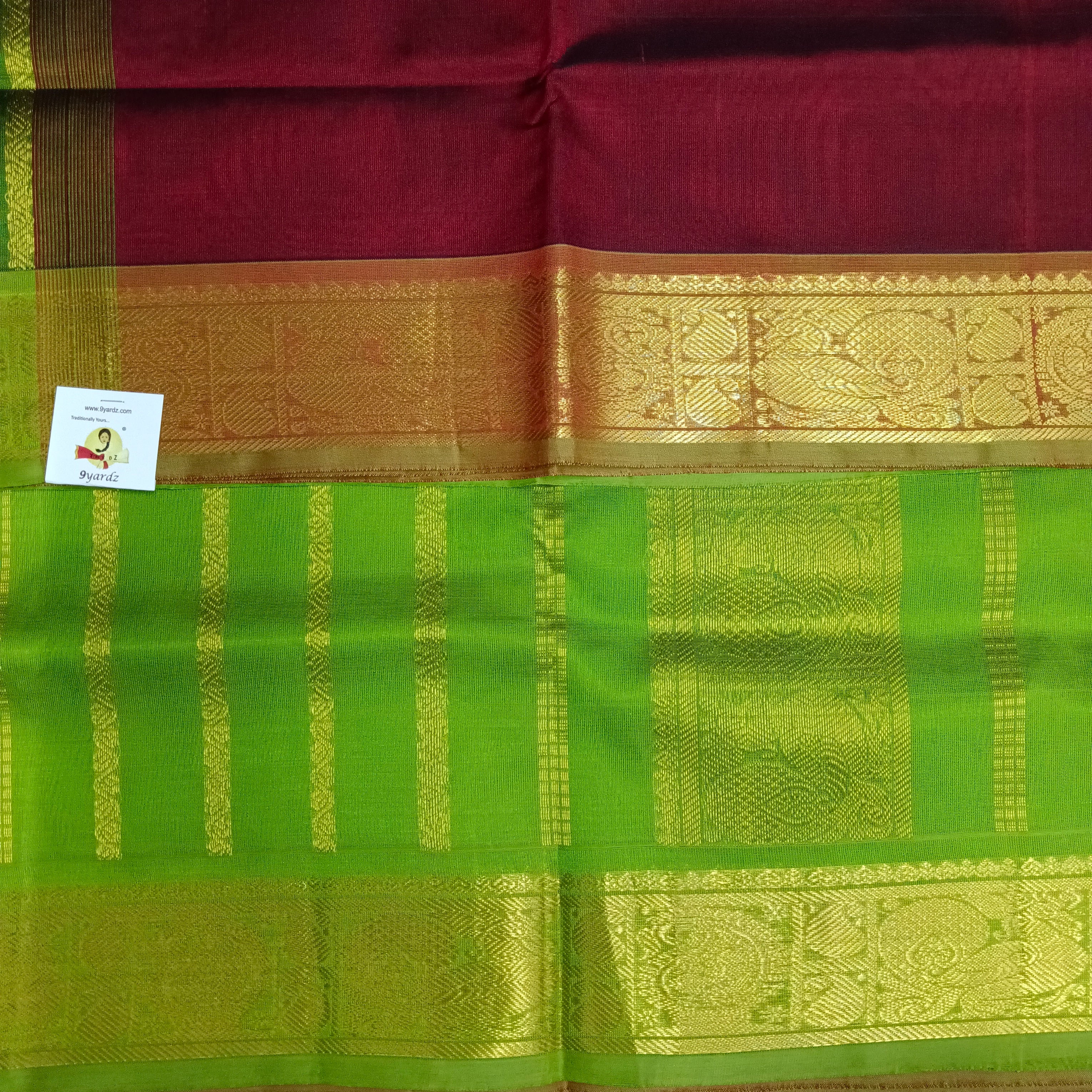Pure silk cotton 6 yards