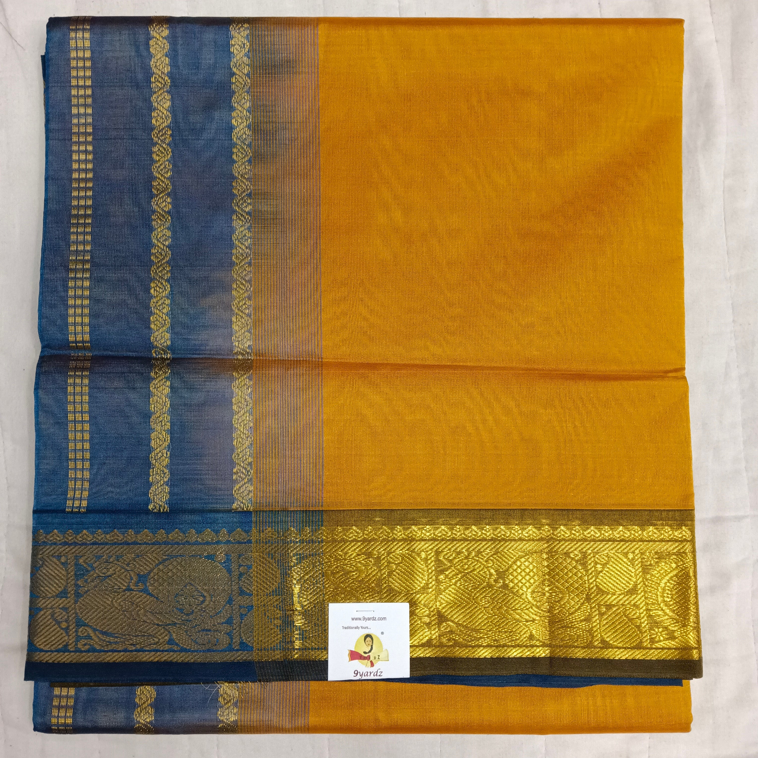 Pure silk cotton 6 yards