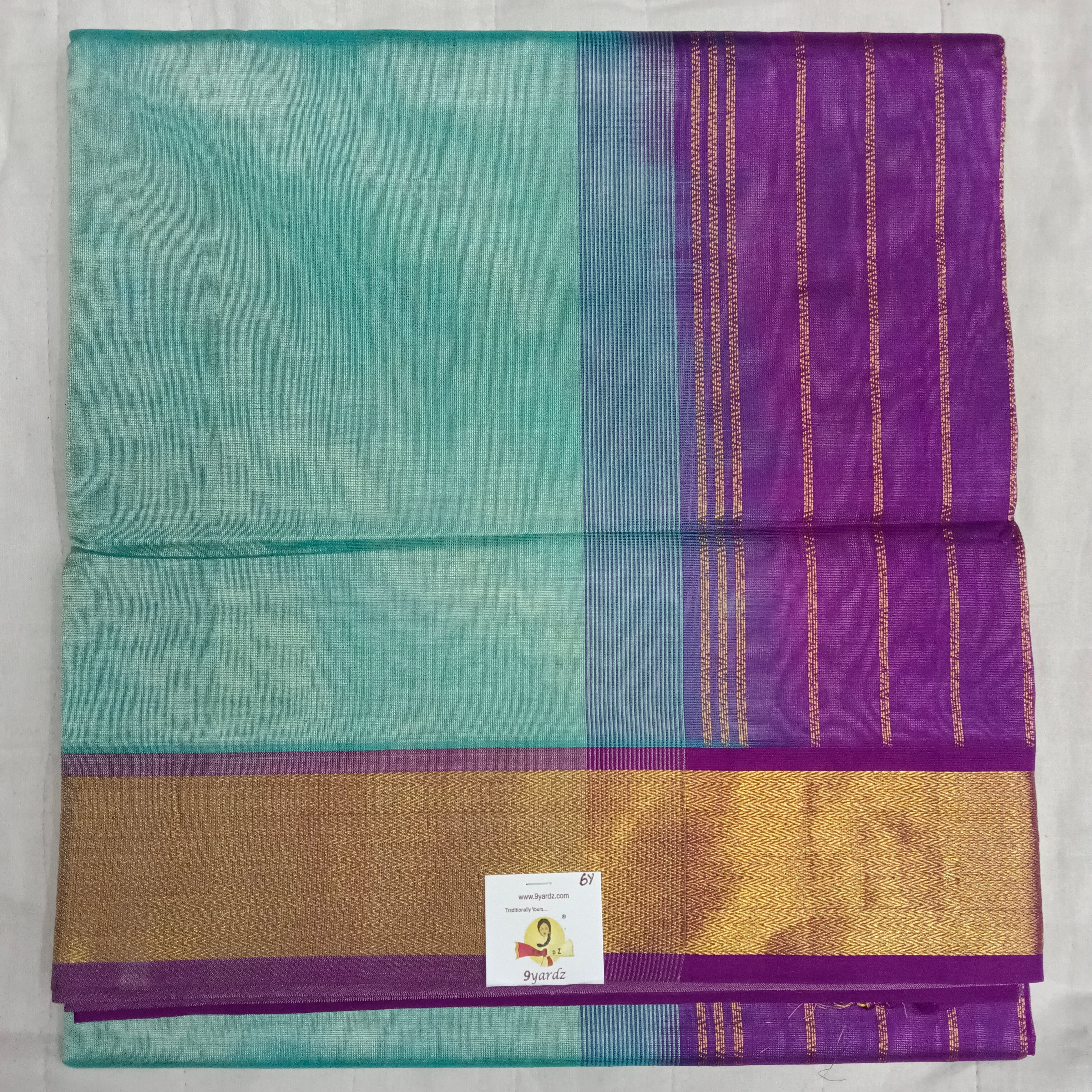 Pure silk cotton 6 yards