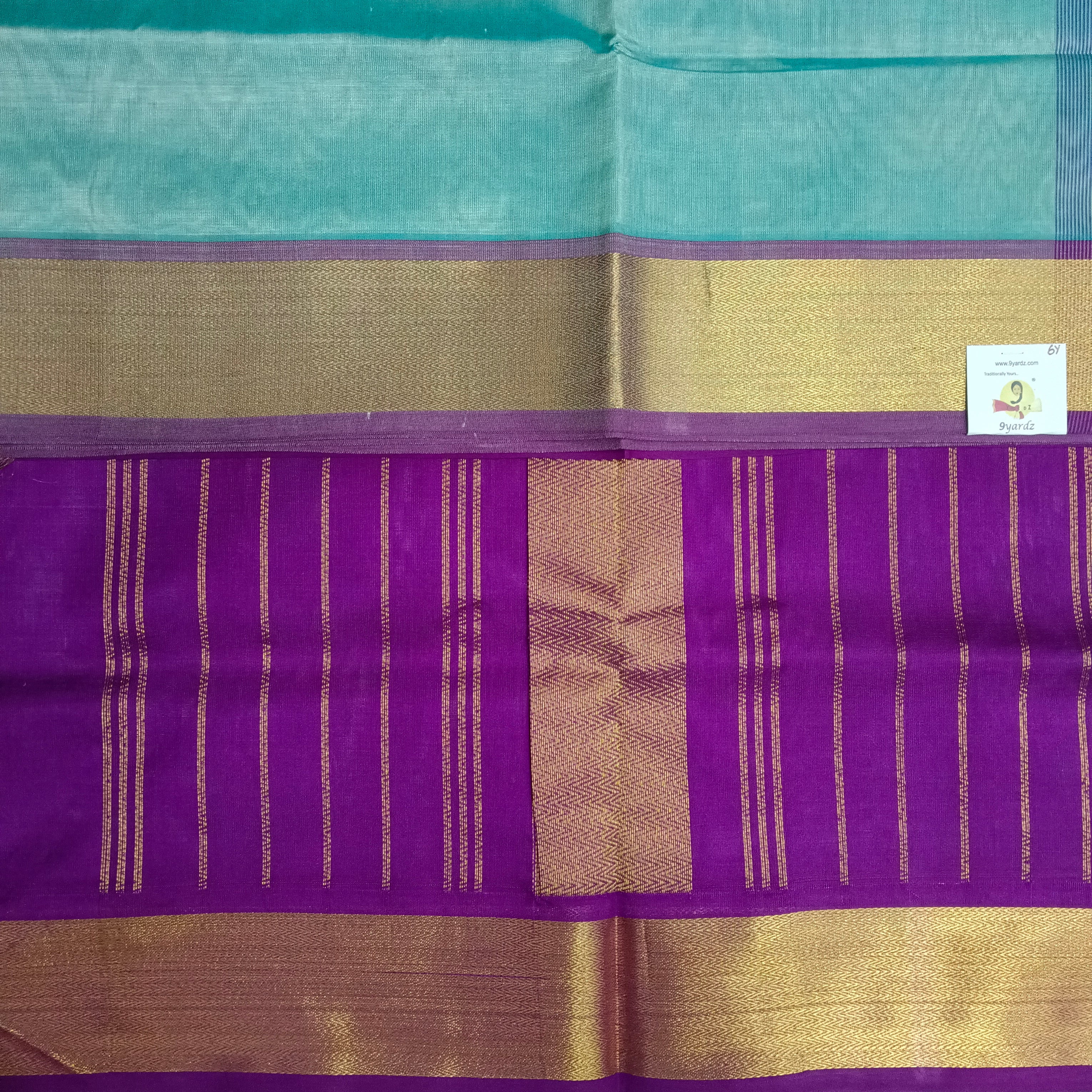 Pure silk cotton 6 yards