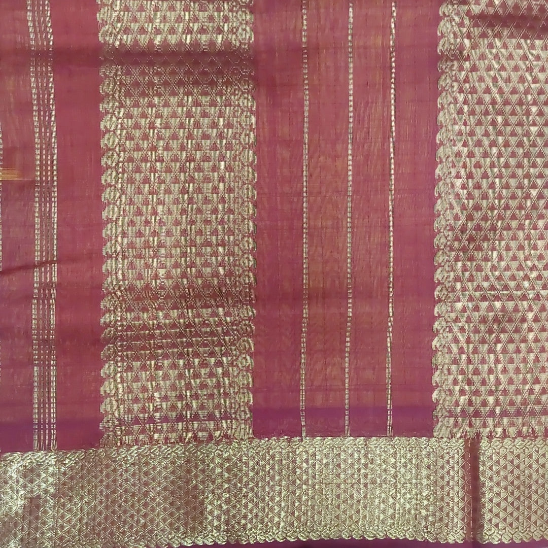 Pure silk cotton -10yards Checked madisar
