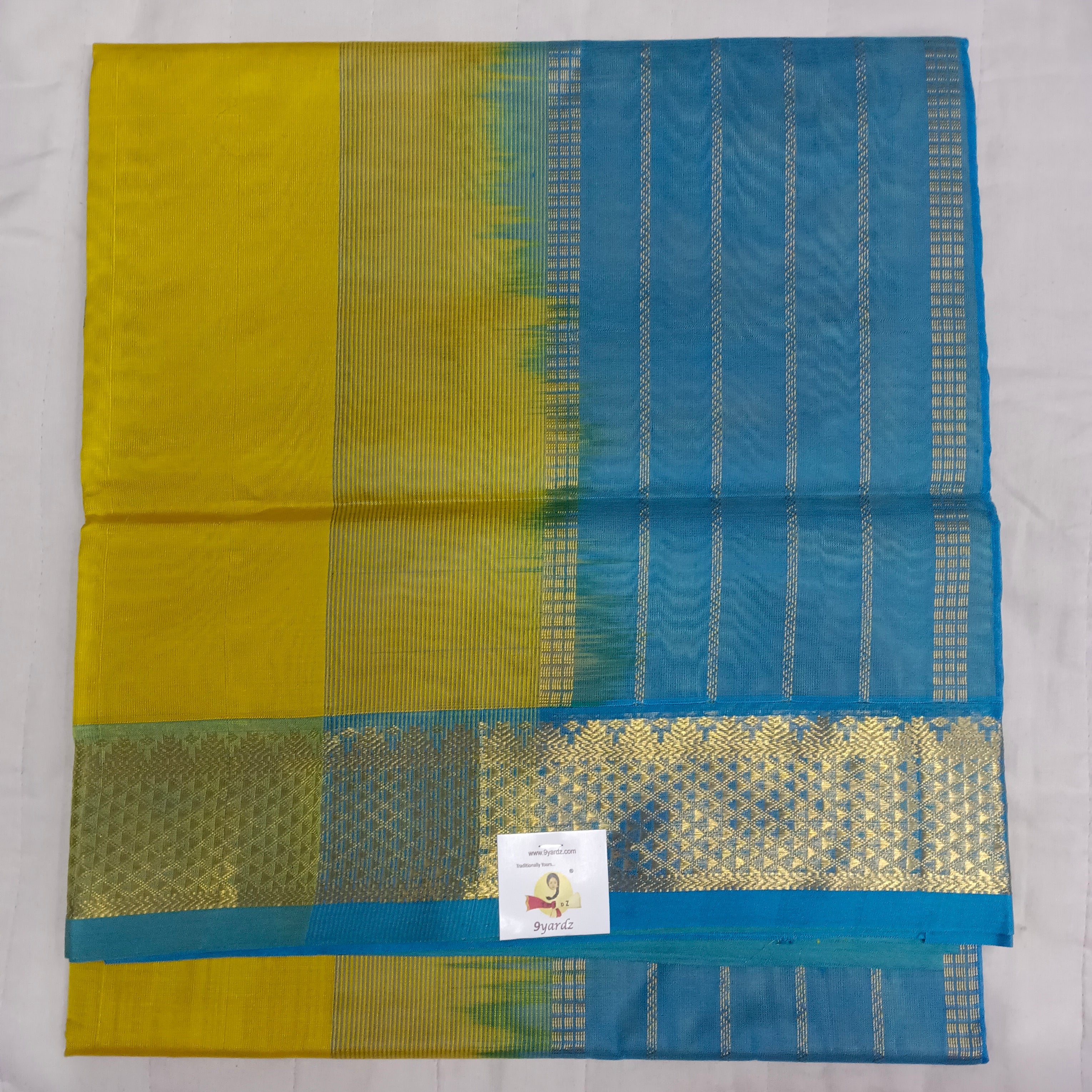 Pure silk cotton 6 yards