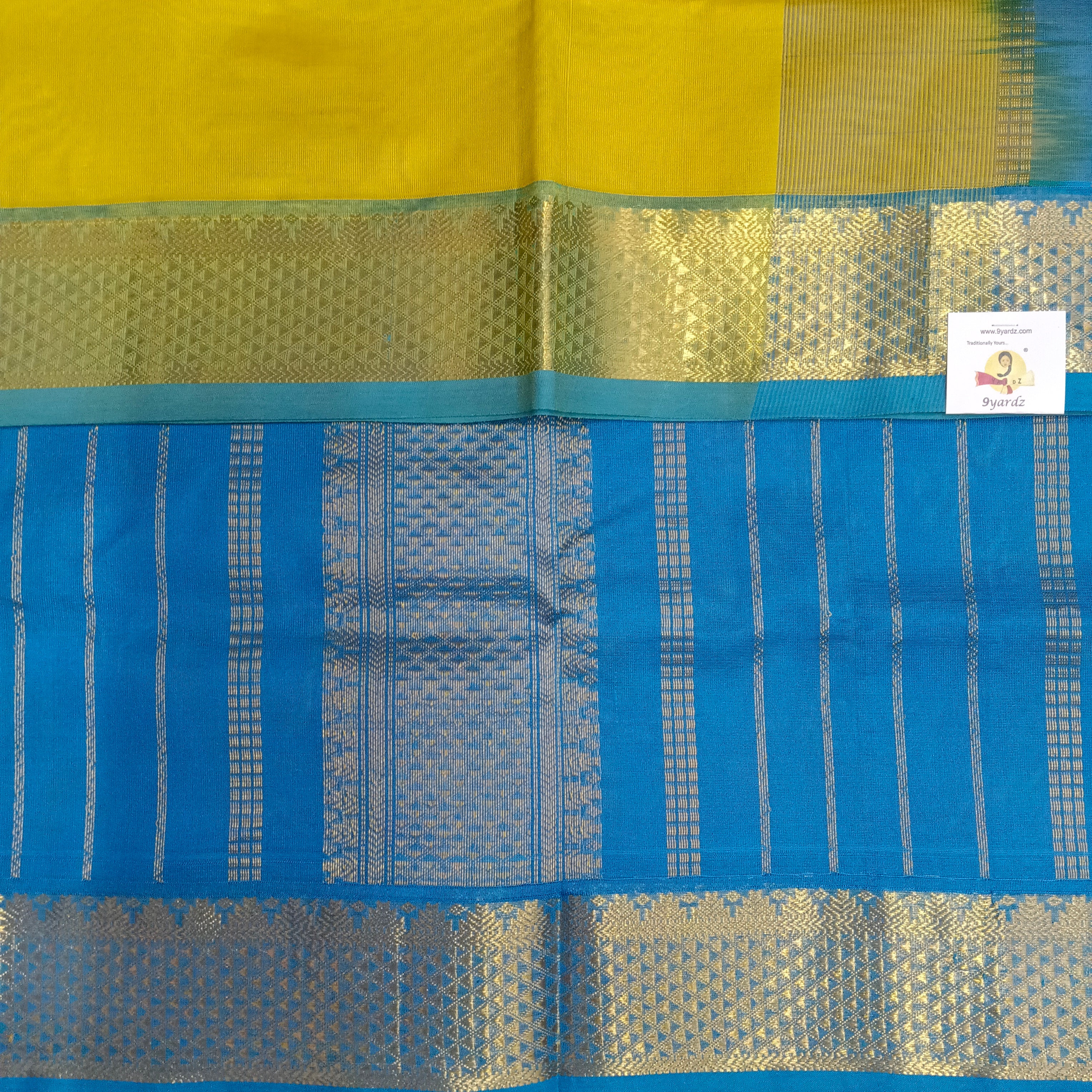 Pure silk cotton 6 yards