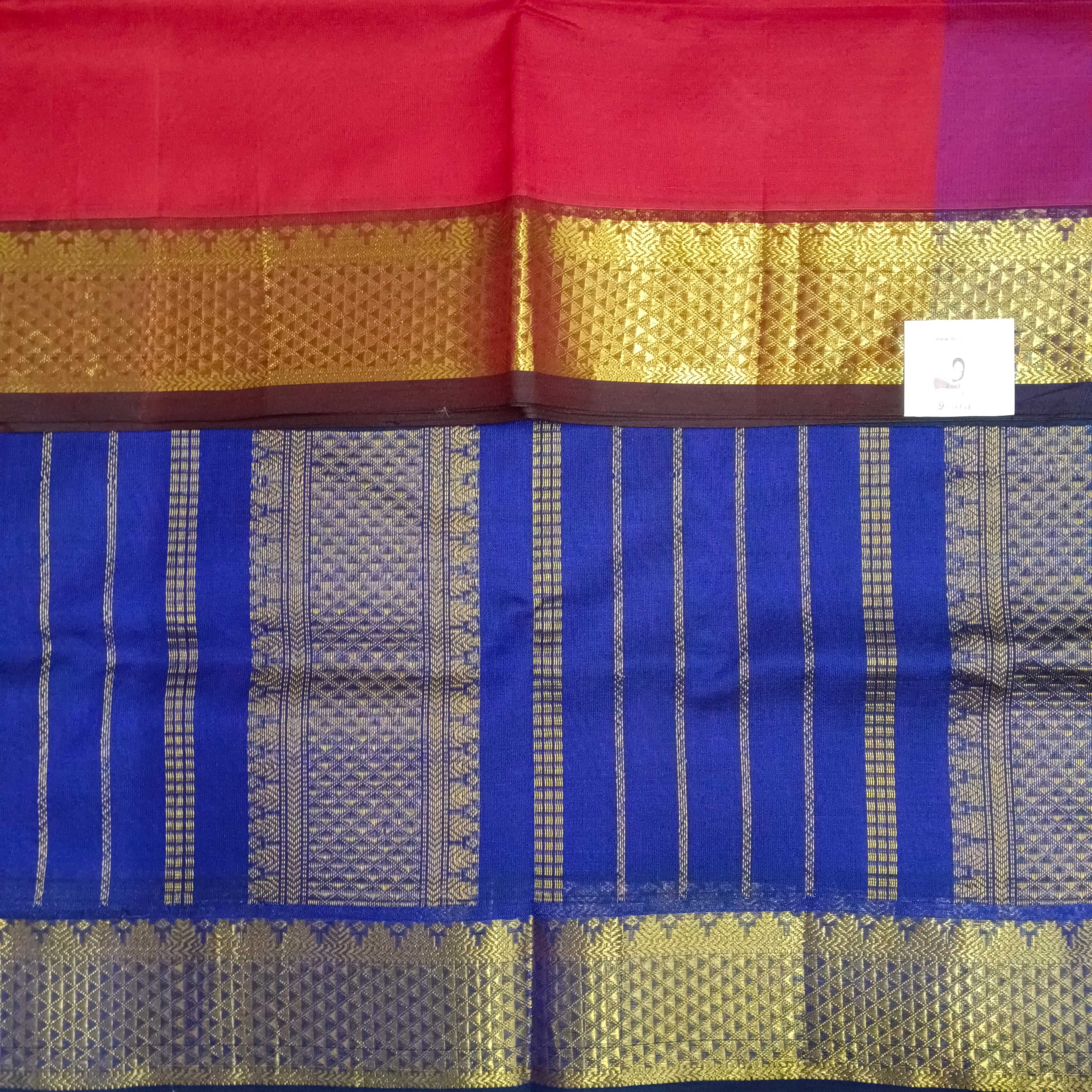 Pure silk cotton 6 yards