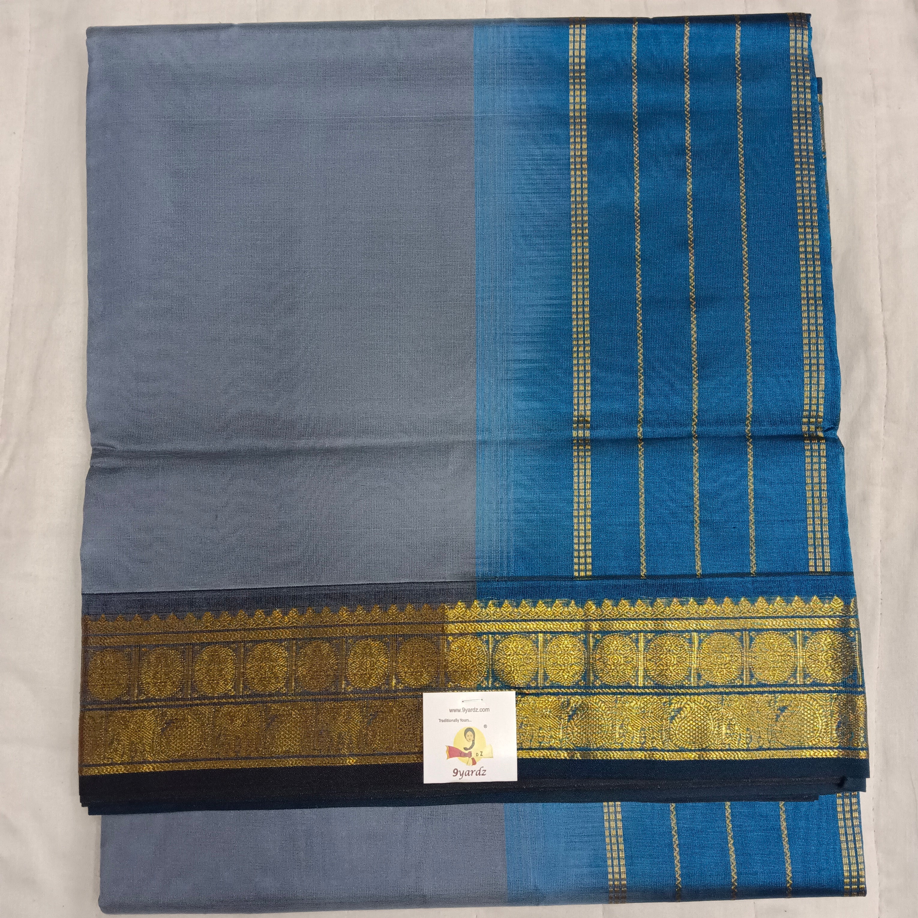 Pure silk cotton 6 yards
