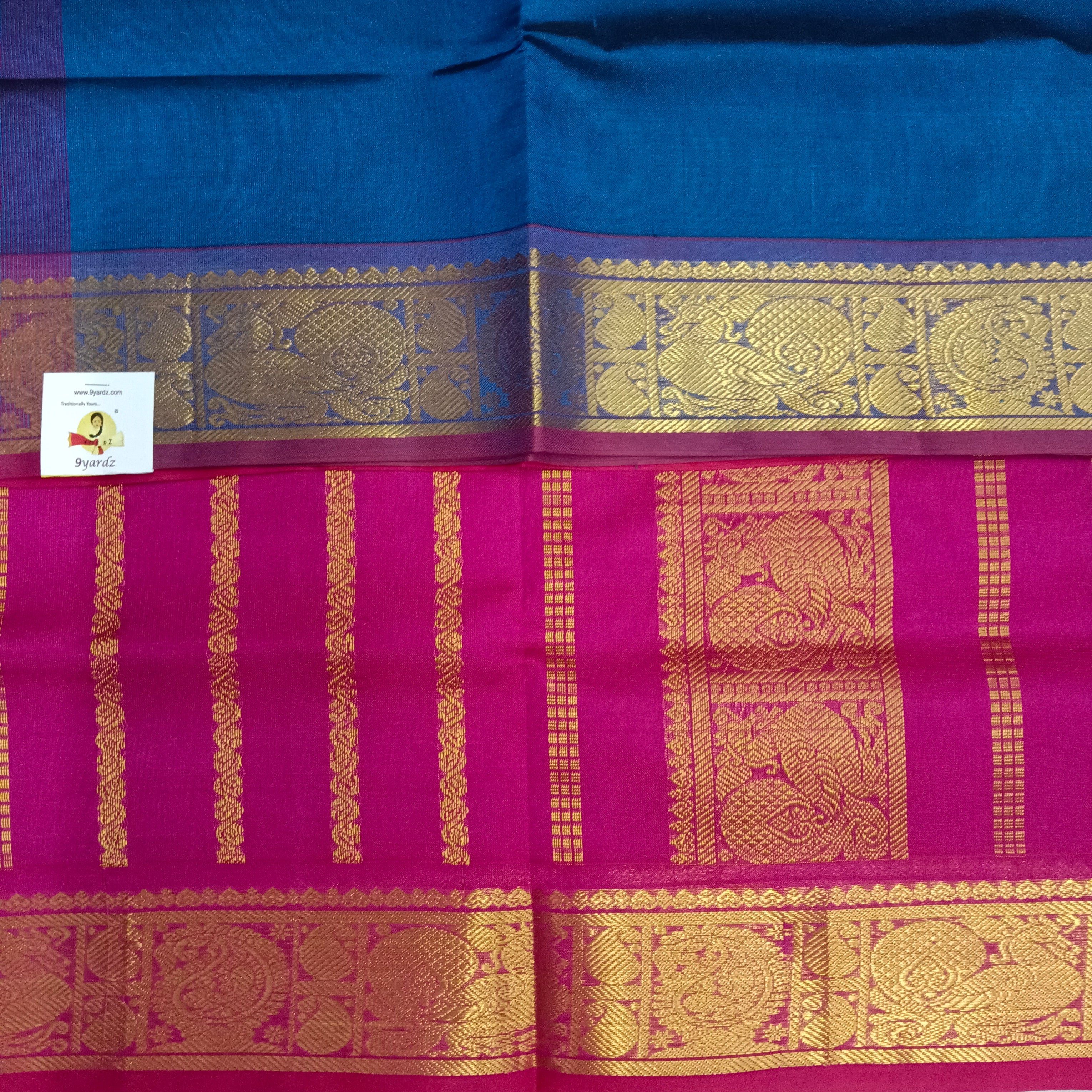 Pure silk cotton 6 yards