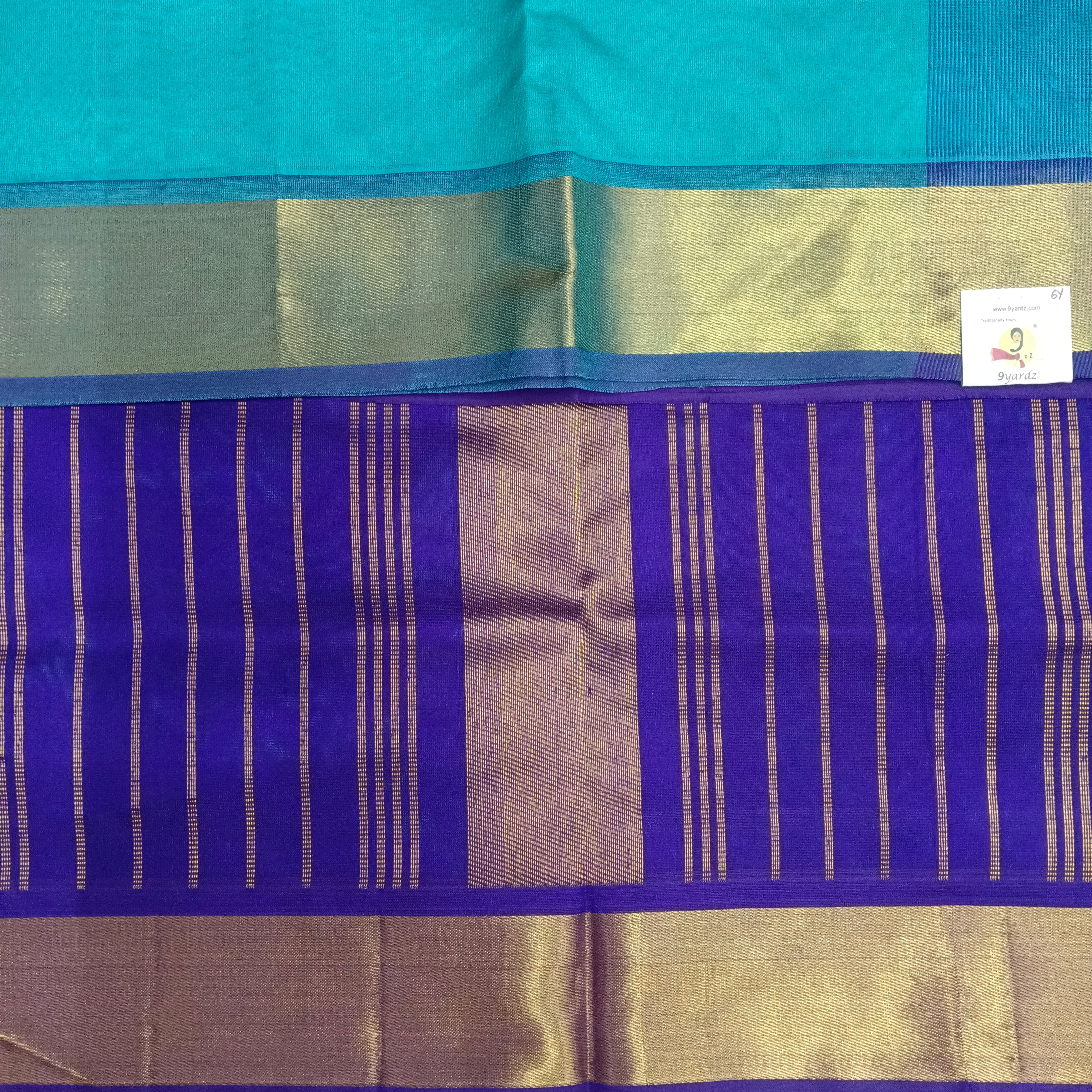 Pure silk cotton 6 yards