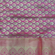 Load image into Gallery viewer, Poly silk 9.5yards checked madisar