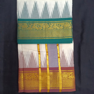 Pure cotton Muhurtham dhoti 9*5