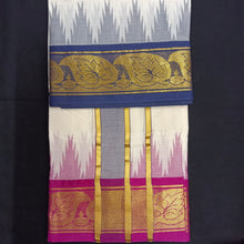 Load image into Gallery viewer, Pure cotton Muhurtham dhoti 9*5