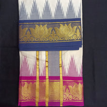 Load image into Gallery viewer, Pure cotton Muhurtham dhoti 9*5