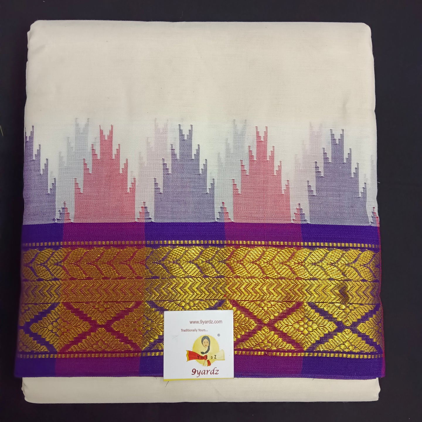 Pure cotton Muhurtham dhoti 9*5