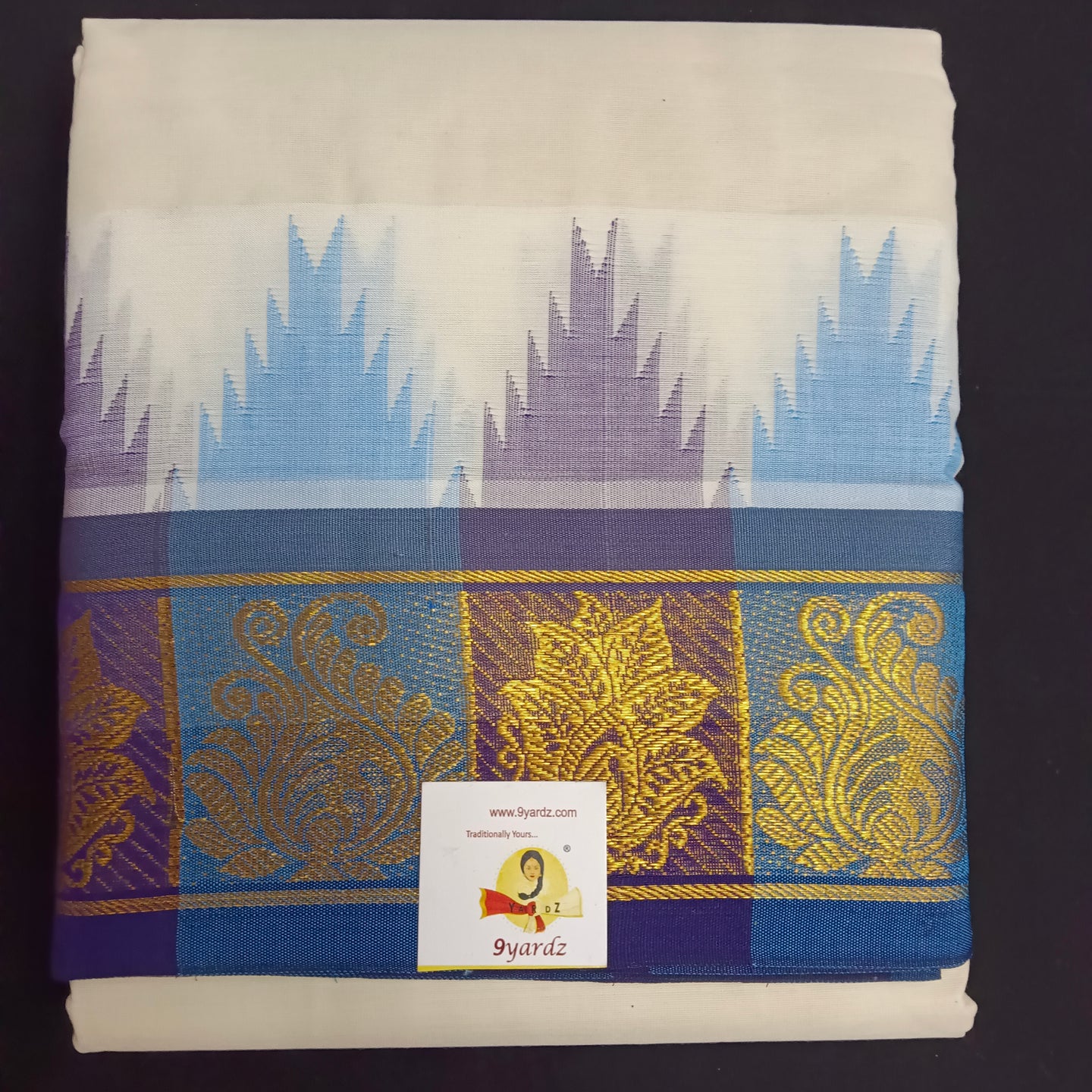 Pure cotton Muhurtham dhoti 9*5