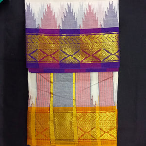 Pure cotton Muhurtham dhoti 9*5