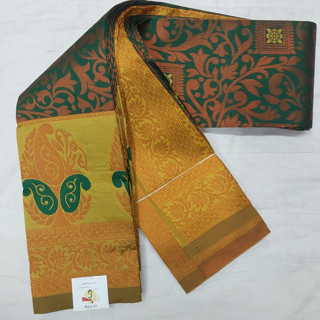 Fancy kora 6yardz sarees
