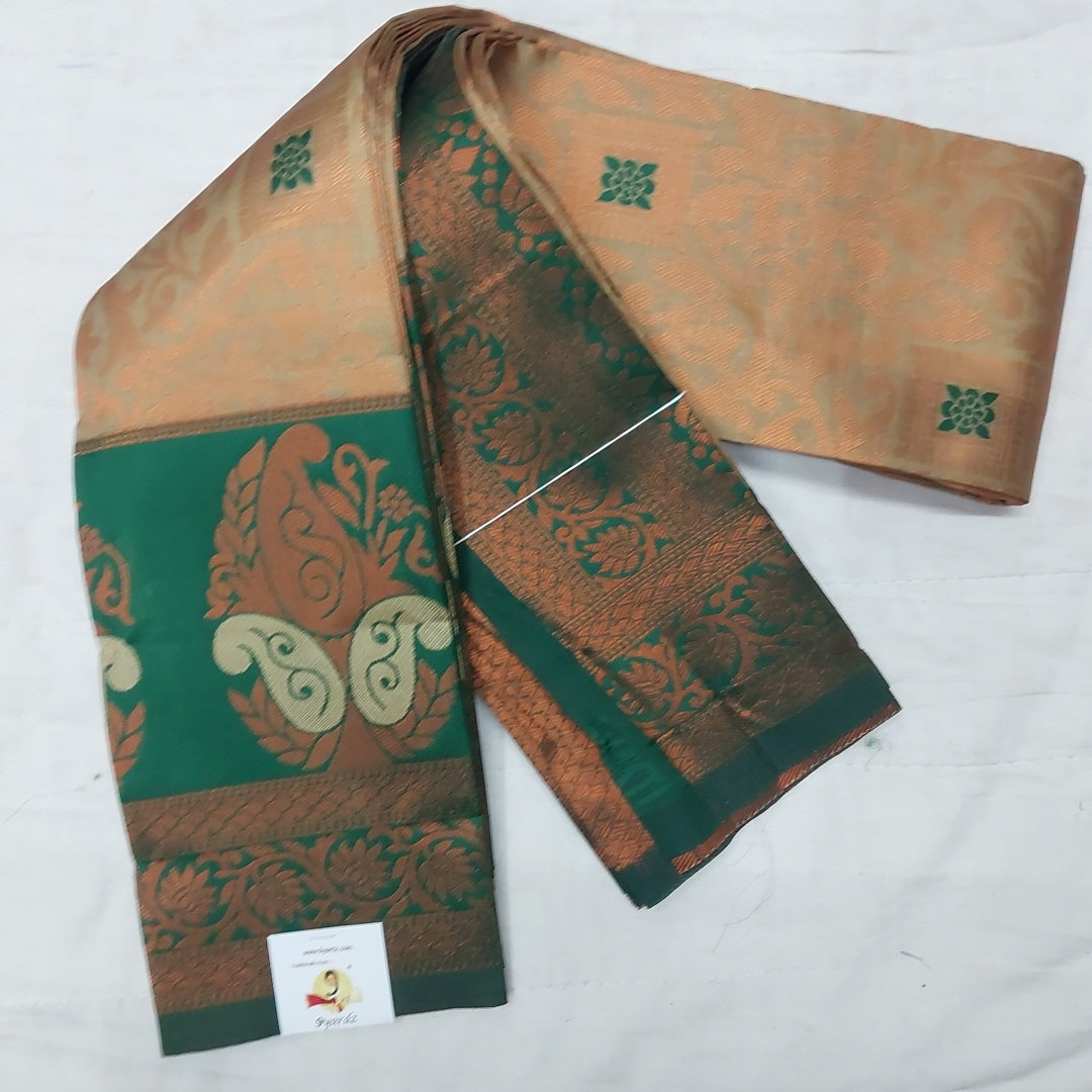 Fancy kora 6yardz sarees