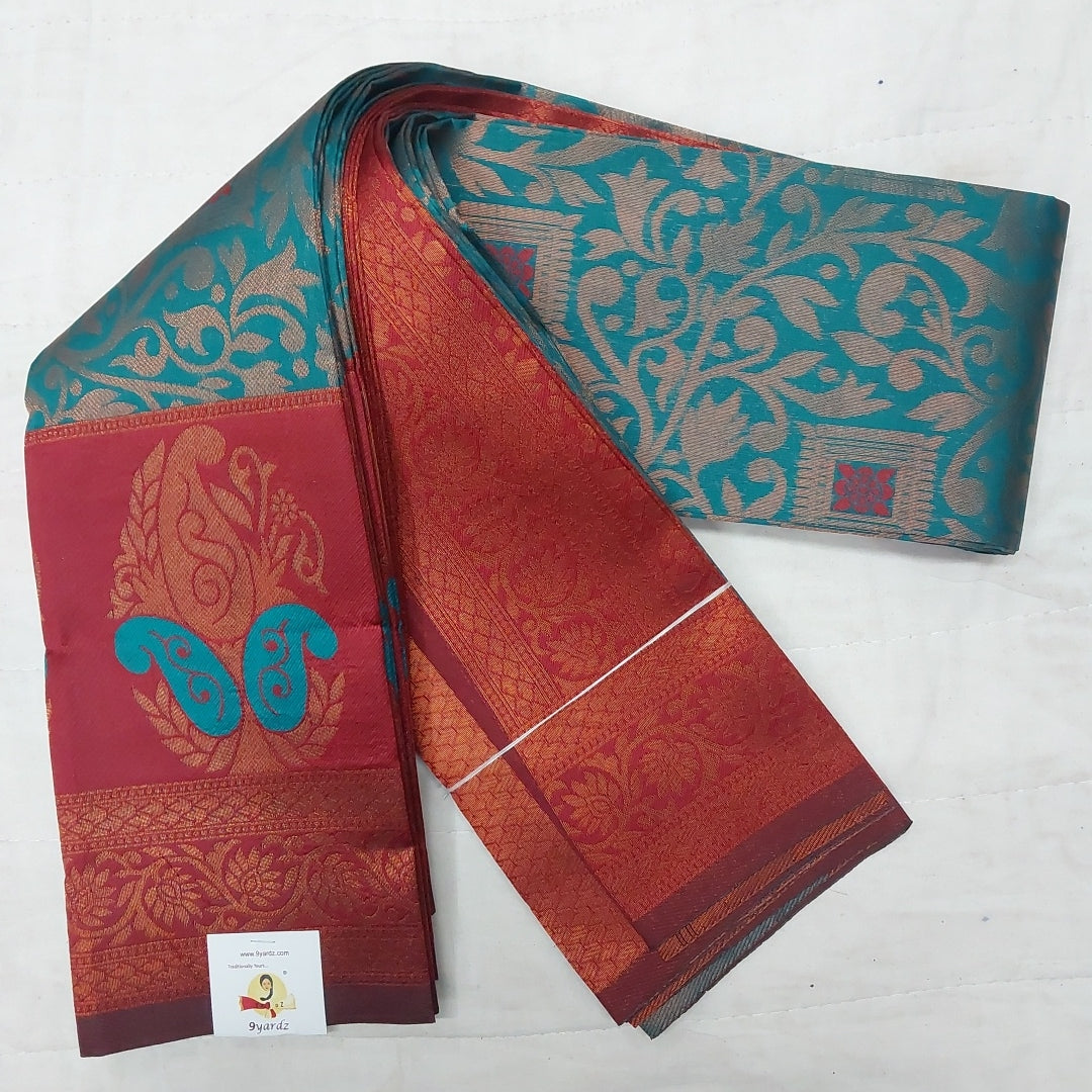 Fancy kora 6yardz sarees
