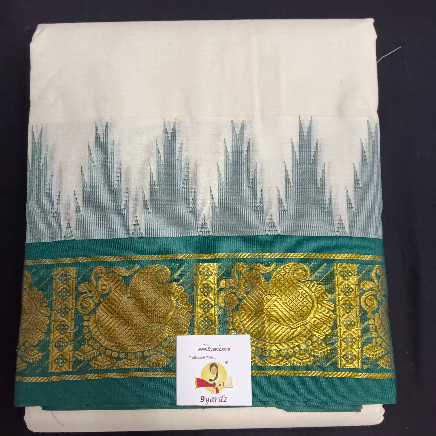 Pure cotton Muhurtham dhoti 9*5