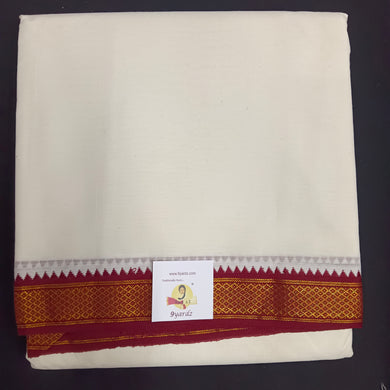 Cotton Dhothi Maylikannu 9*5