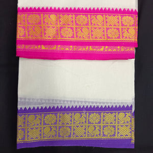 Cotton Dhothi Jacquard 9*5