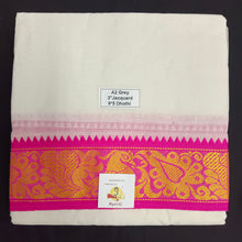 Load image into Gallery viewer, Cotton Dhothi Jacquard 9*5