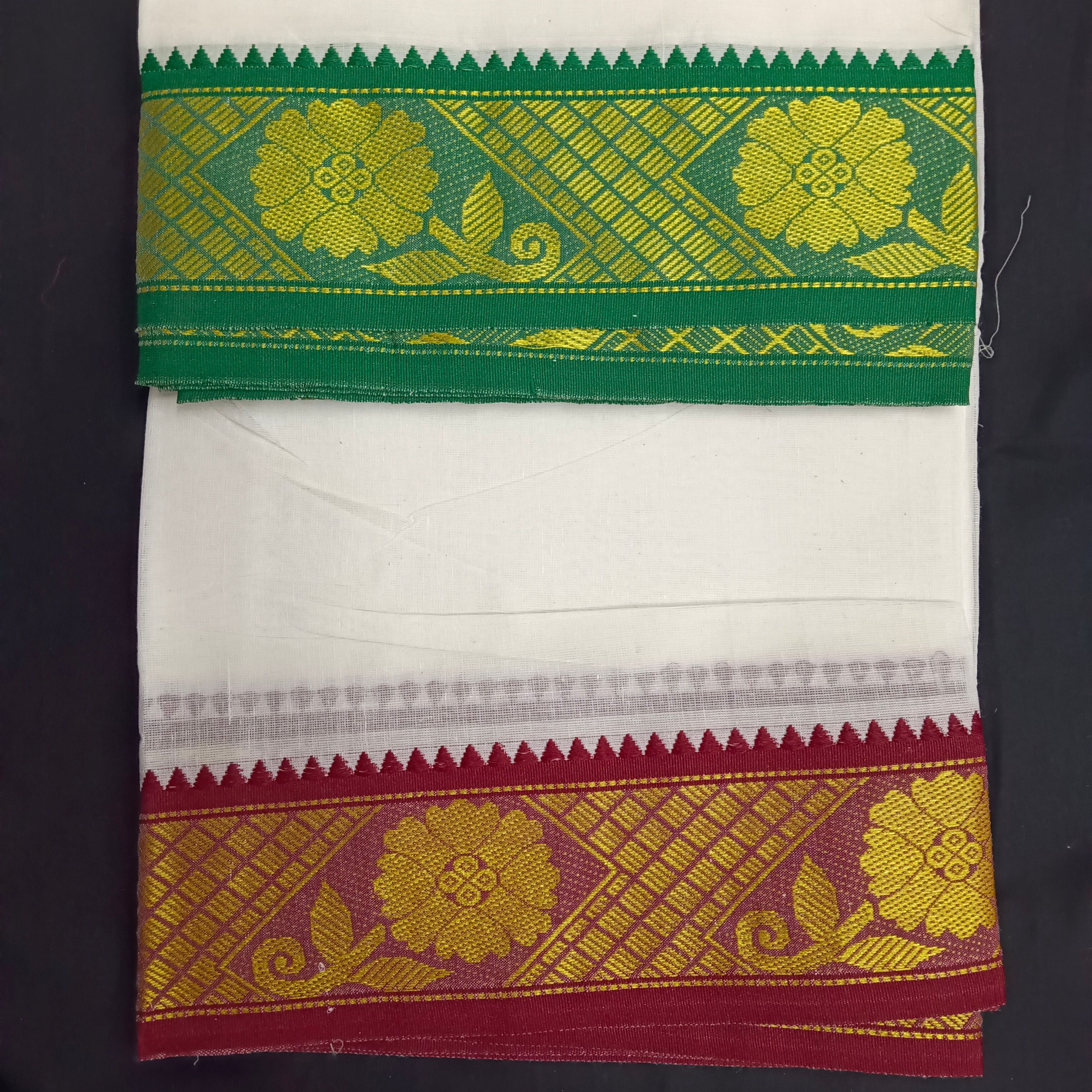 Cotton Dhothi Jacquard 9*5