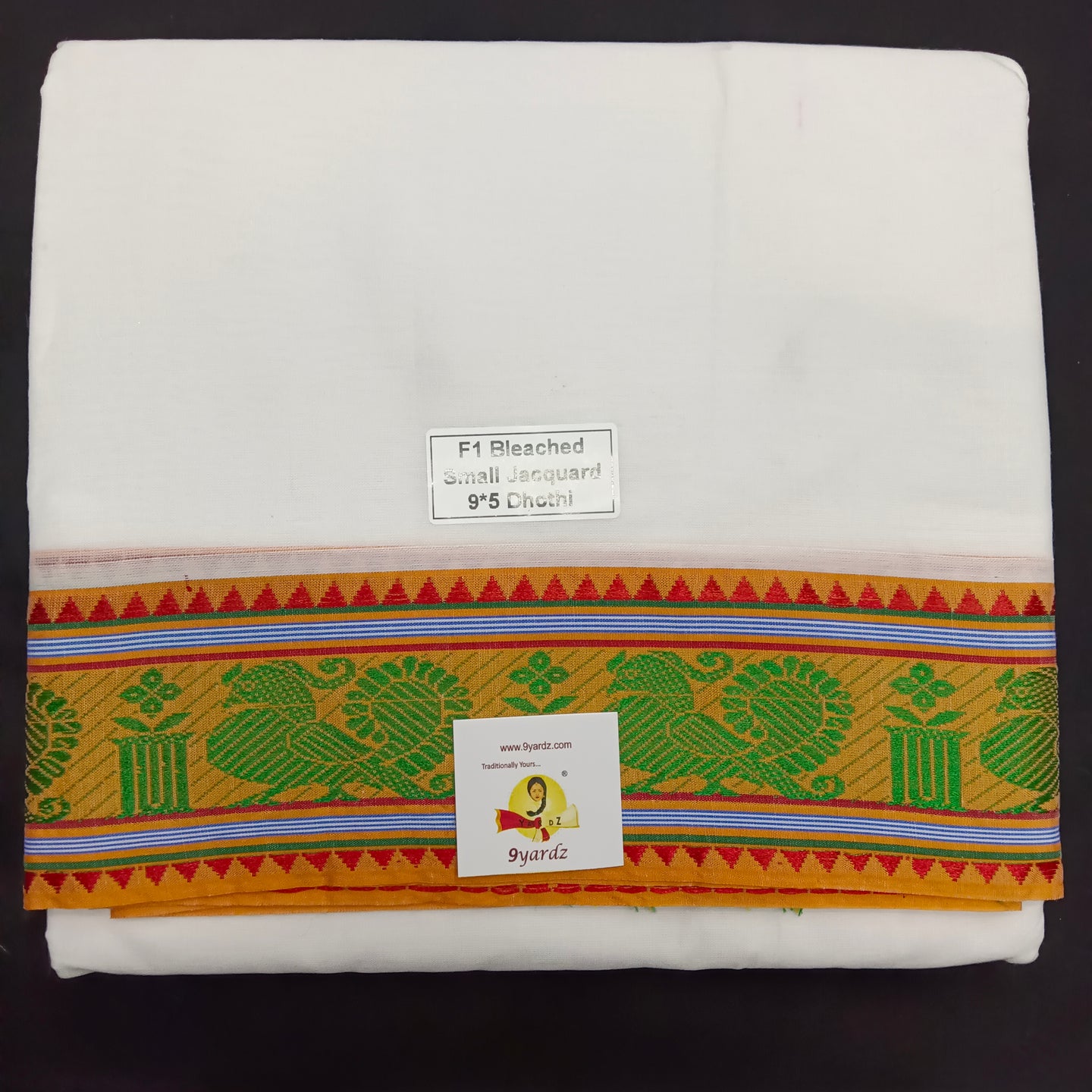 Cotton Dhothi Jacquard 9*5