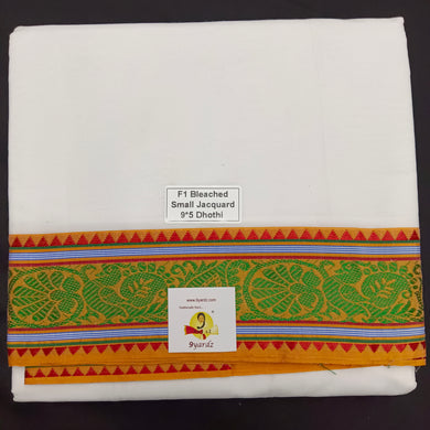 Cotton Dhothi Jacquard 9*5