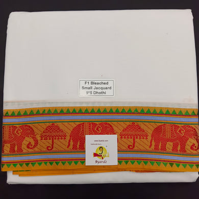 Cotton Dhothi Jacquard 9*5