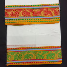 Load image into Gallery viewer, Cotton Dhothi Jacquard 9*5