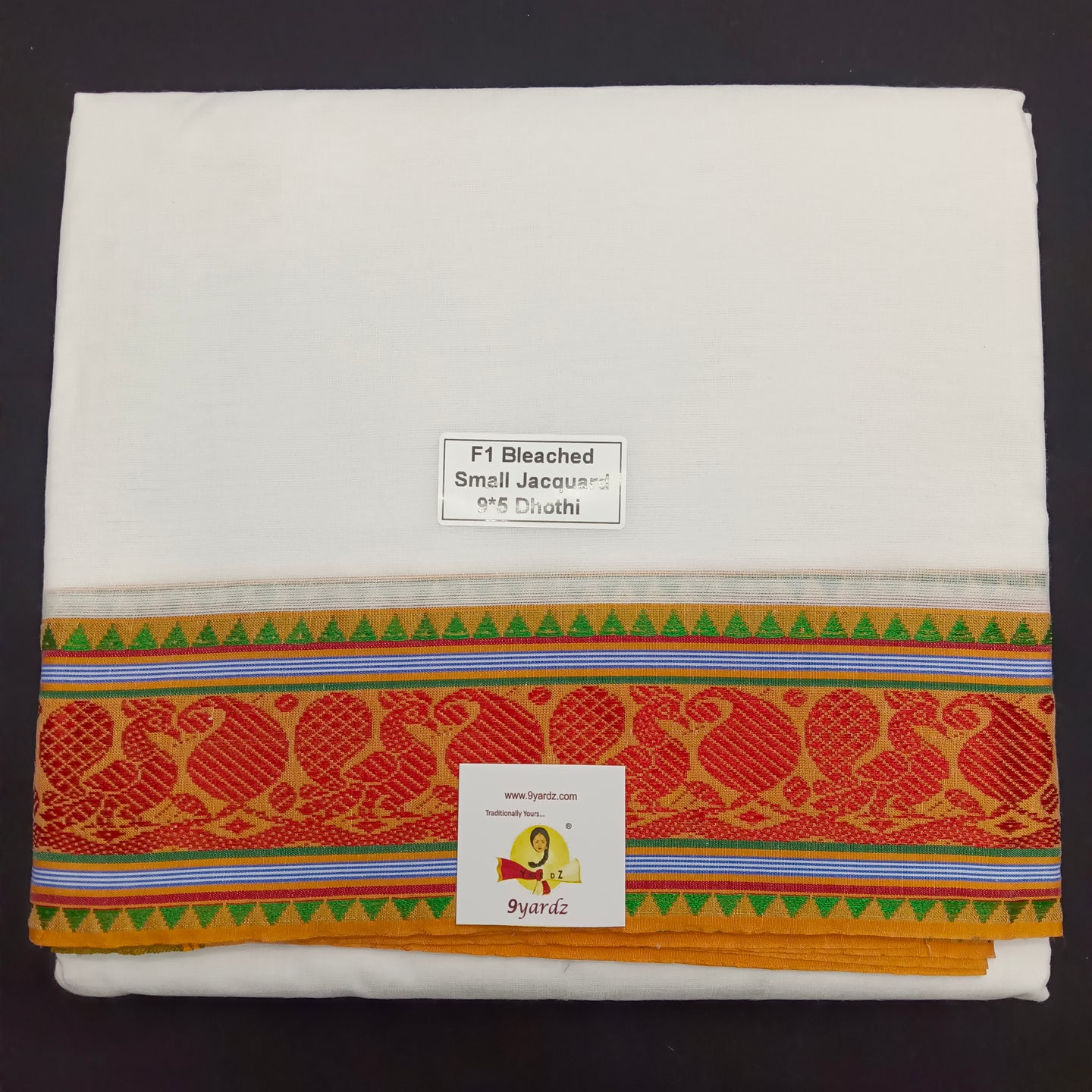 Cotton Dhothi Jacquard 9*5