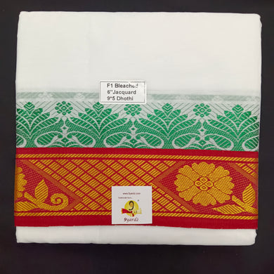 Cotton Dhothi Jacquard 9*5