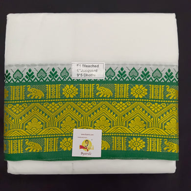 Cotton Dhothi Jacquard 9*5