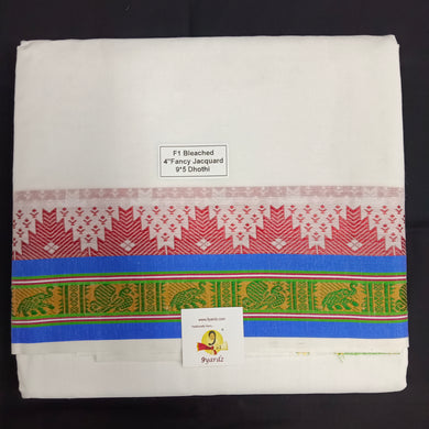 Cotton Dhothi Jacquard 9*5