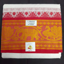 Load image into Gallery viewer, Cotton Dhothi Jacquard 9*5