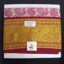 Load image into Gallery viewer, Cotton Dhothi Jacquard 9*5