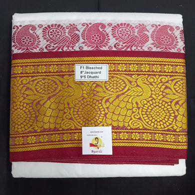 Cotton Dhothi Jacquard 9*5