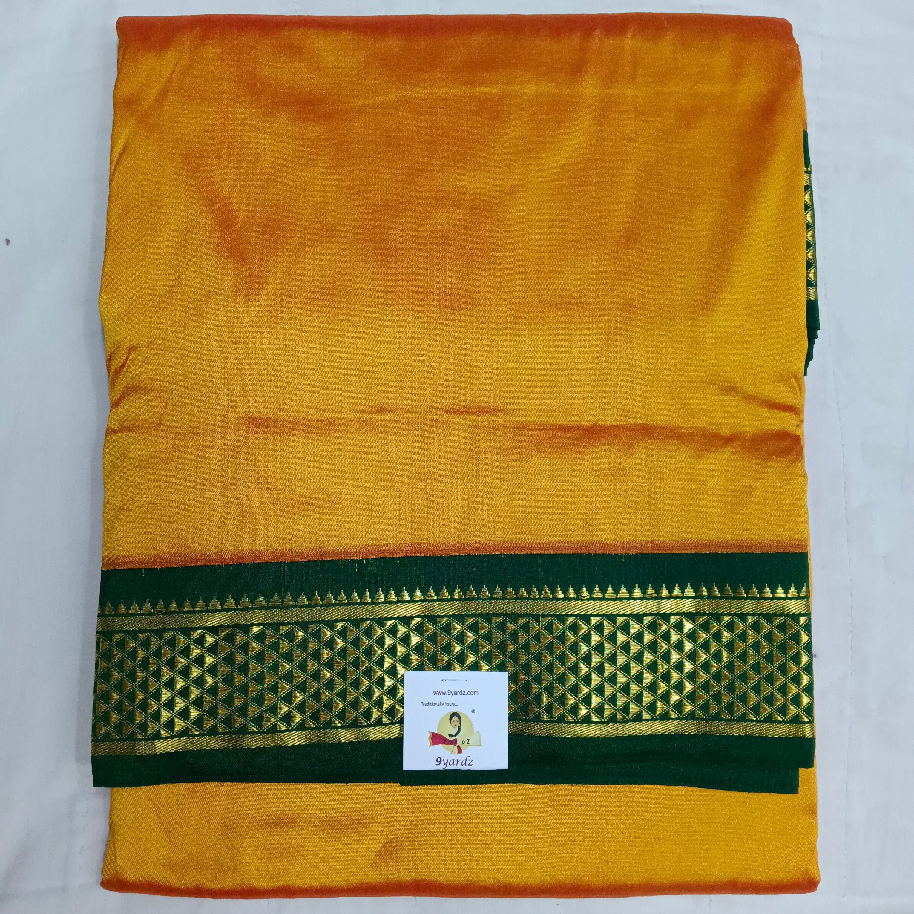 Pure silk 9.5yards