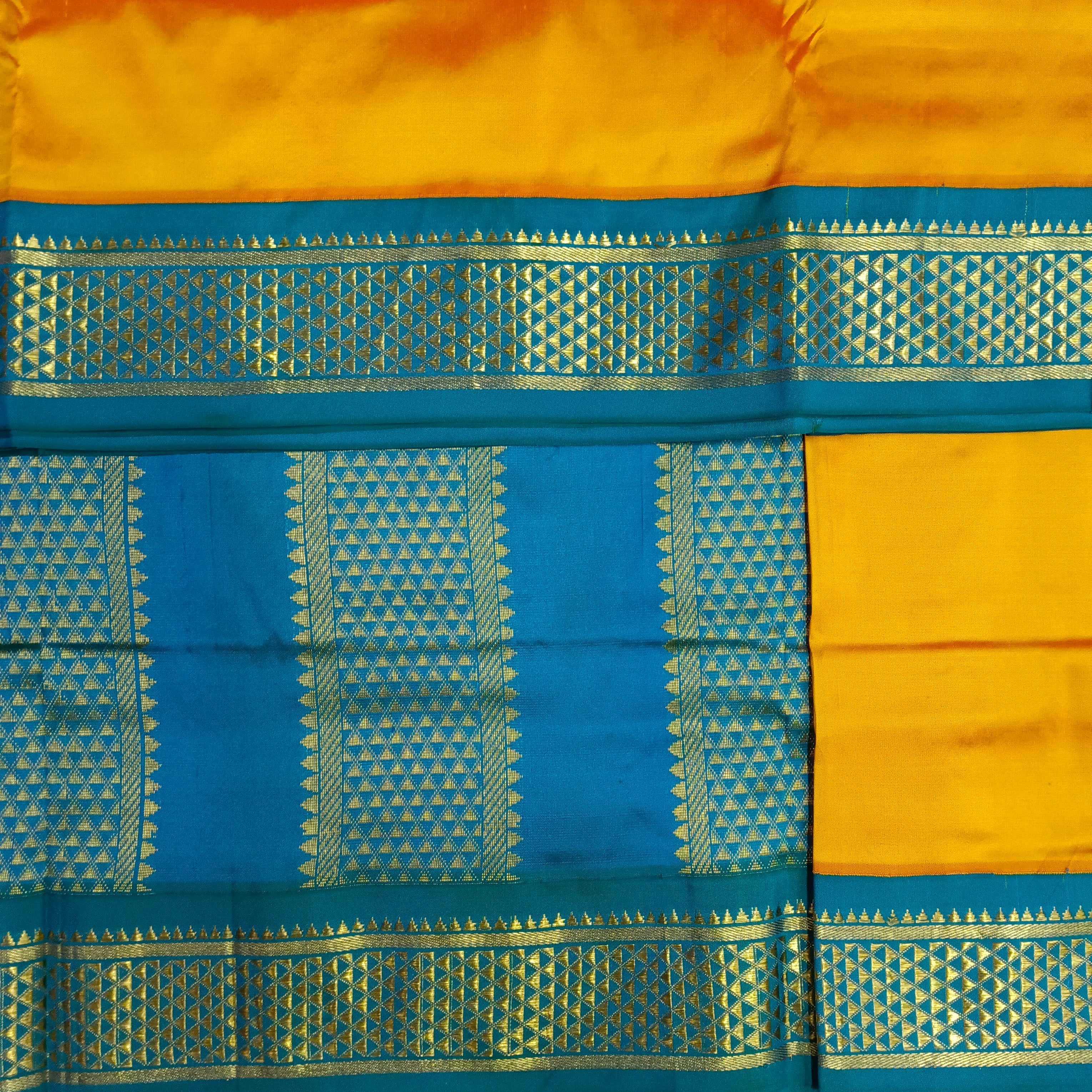 Pure silk 9.5yards