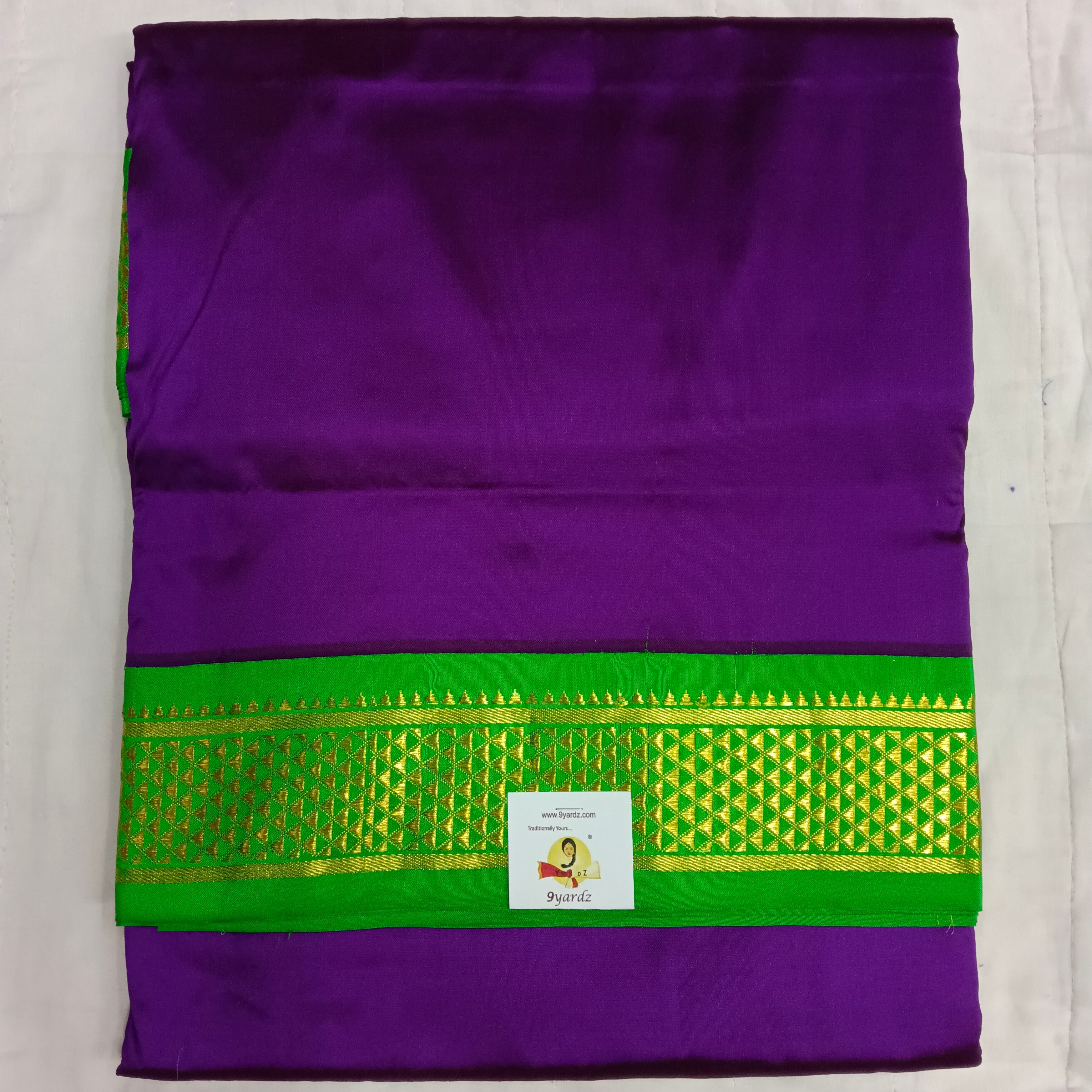 Pure silk 9.5yards