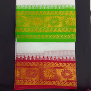 Cotton Dhothi Jacquard 9*5