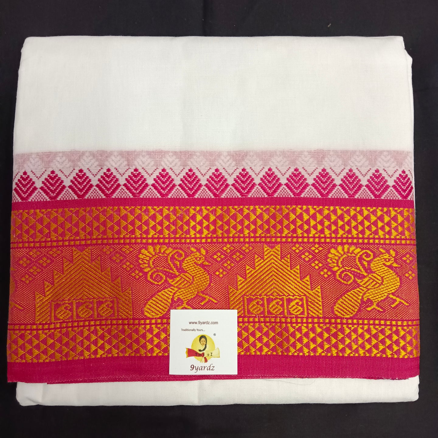 Cotton Dhothi Jacquard 9*5