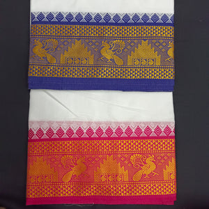 Cotton Dhothi Jacquard 9*5