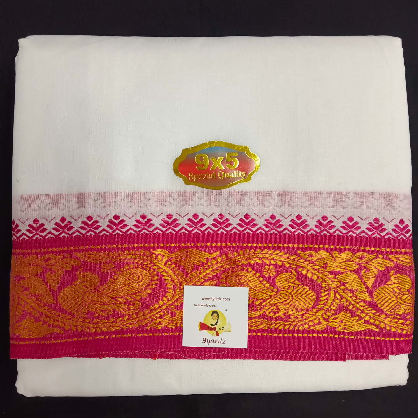 Cotton Dhothi Jacquard 9*5