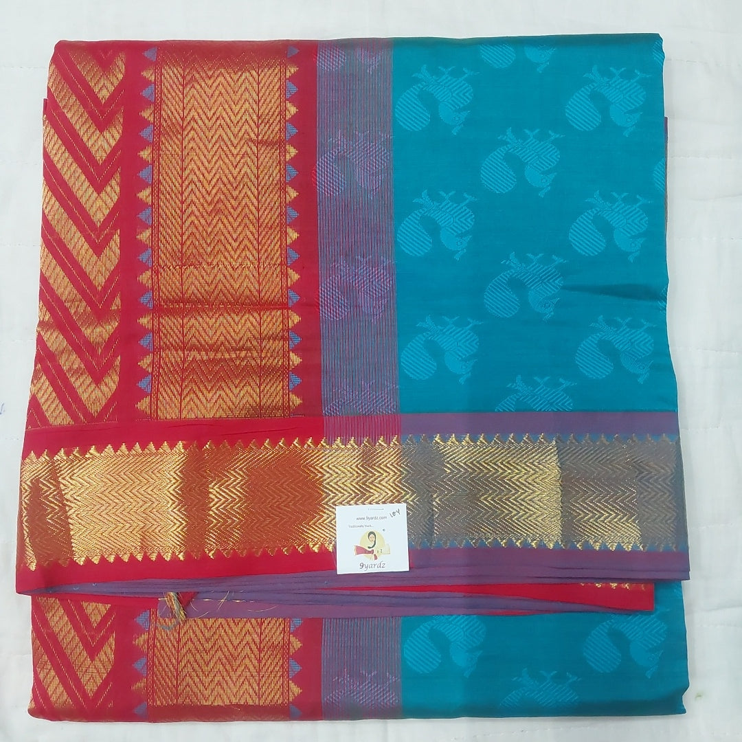 Semi Silk cotton Embossed Madisar