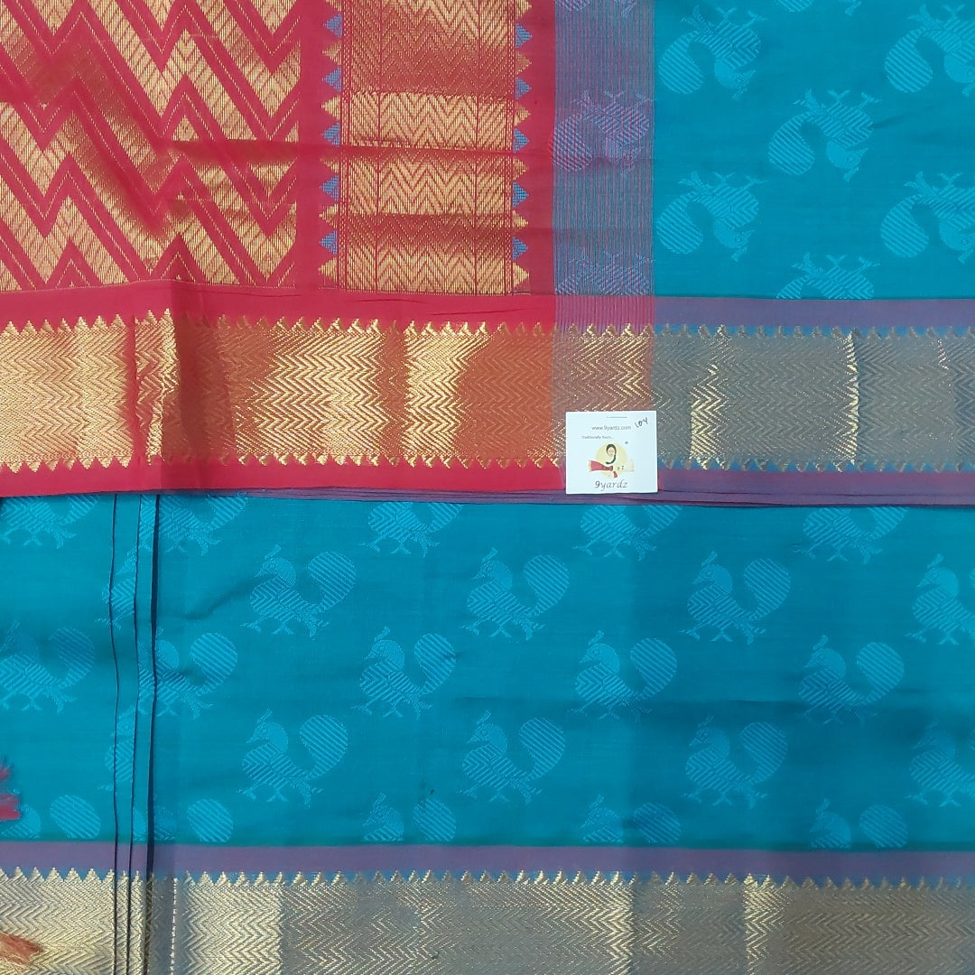 Semi Silk cotton Embossed Madisar