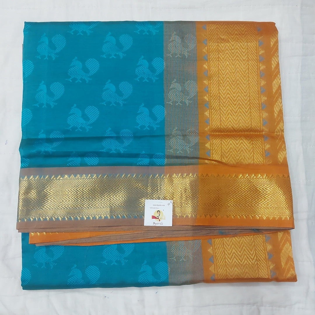 Semi Silk cotton Embossed Madisar