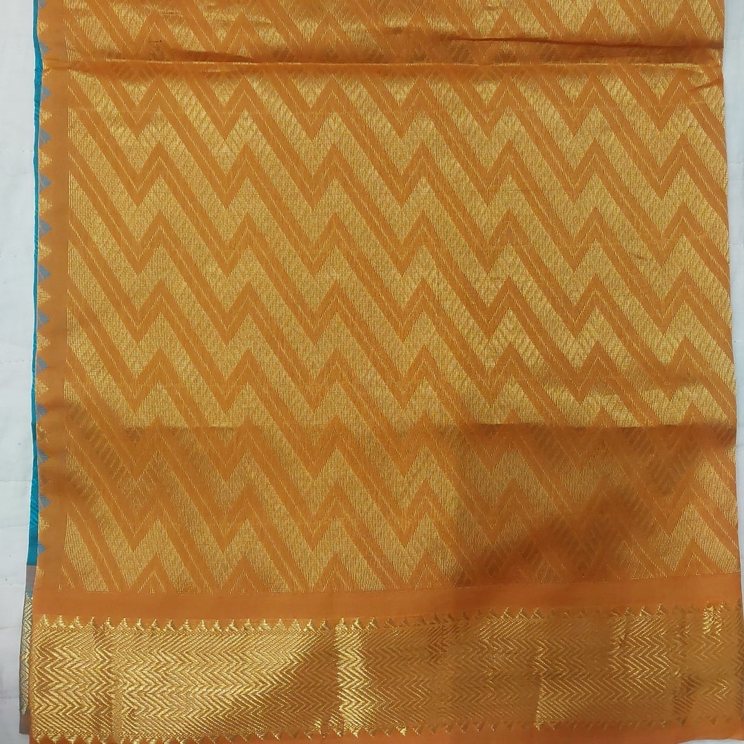 Semi Silk cotton Embossed Madisar