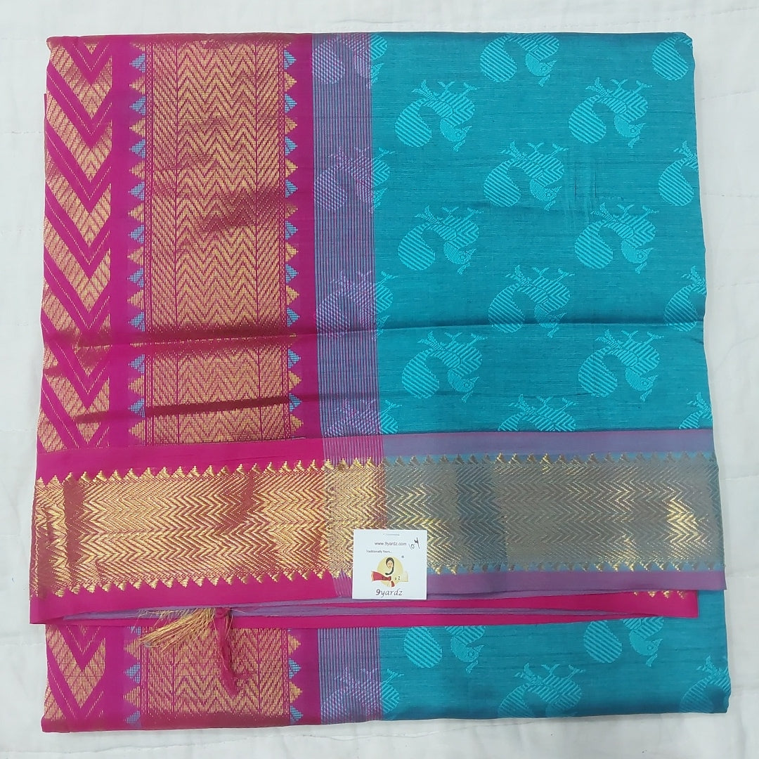 Semi Silk cotton Embossed Madisar