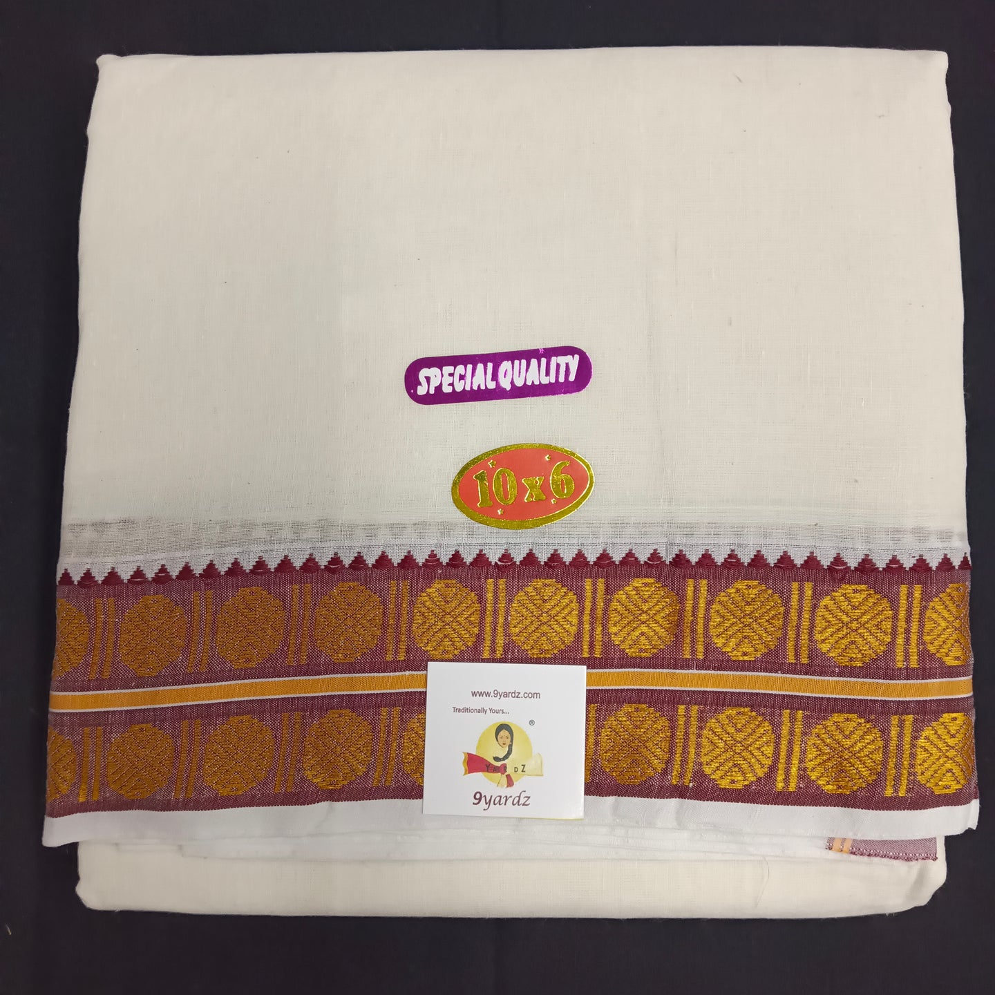 Nagari Cotton Dhothi 10*6